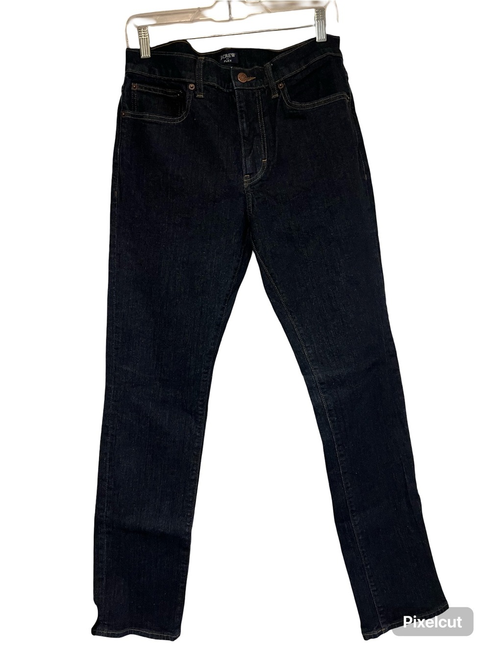 Men's J Crew Dark Indigo Straight Fit Jeans 30w x 32L